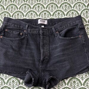 Agolde Parker Denim Cutoff Shorts